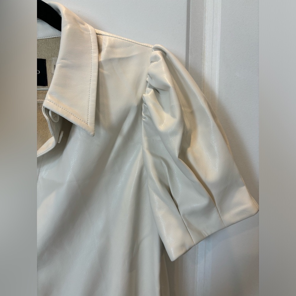 Dolce Cabo Vegan Leather Dress Size Small - Picture 6 of 11